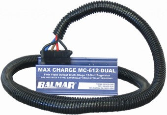 MC-612-DUAL-H - Balmar 12V Alternator Voltage Regulator with Wiring Harness
