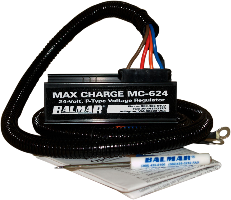 MC-624-H - Balmar 24V Alternator Voltage Regulator with Wiring Harness