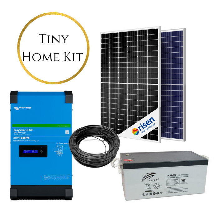 Tiny Home Kit 5Kva Inverter , 3.6Kw Solar &13Kw Battery