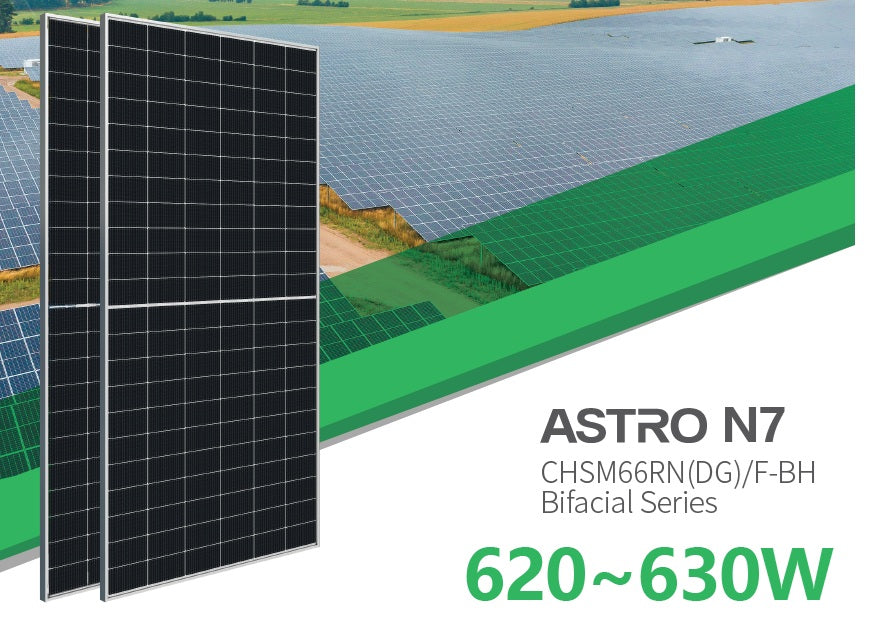 Astro N7 620w Bifacial Solar Panel