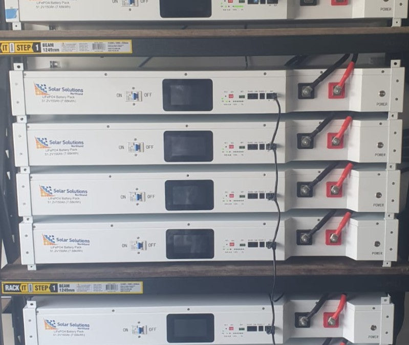 BYD Blade 7.68kWH LiFePO4 150Ah - Solar Solutions