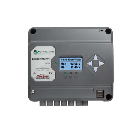 Morningstar EcoBoost MPPT Charge Controllers w/TrakStar Technology