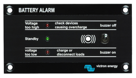 Victron Battery Alarm Panel